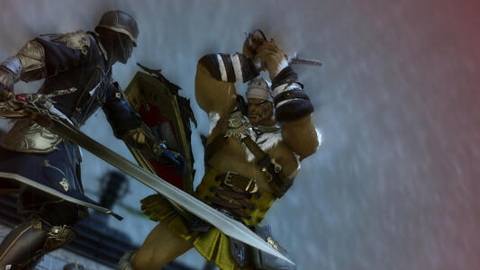 Rhaz Fighting Garleans
